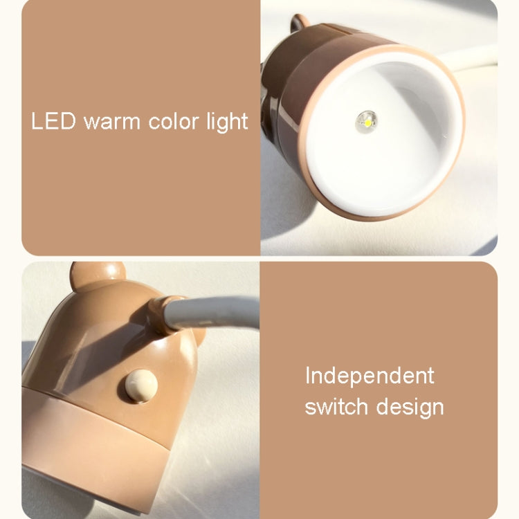 KD201 Portable Lamp Hanging Neck Reading LED Night Light, Style: Little Deer (Blue+Brown) - Desk Lamps by PMc TechLife | Online Shopping South Africa | PMc TechLife | Buy Now Pay Later Mobicred
