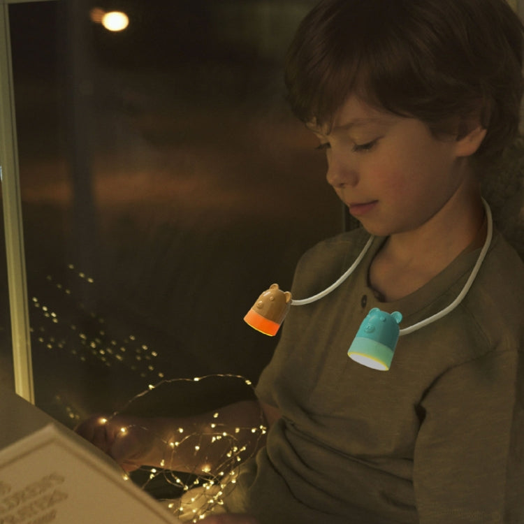 KD201 Portable Lamp Hanging Neck Reading LED Night Light, Style: Little Deer (Blue+Brown) - Desk Lamps by PMc TechLife | Online Shopping South Africa | PMc TechLife | Buy Now Pay Later Mobicred