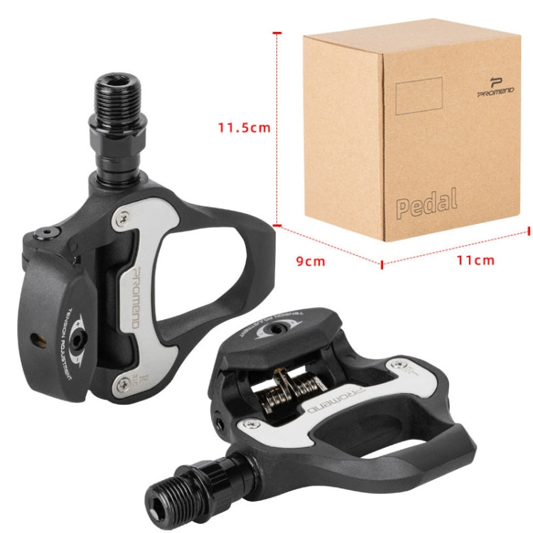 PROMEND PD-R95P 1pair Pedalway Road Bicycle Self-lock With Lock Film Nylon Lock Light Amount Foot Pedal(Black) - free shipping - PMc TechLife - Order now!