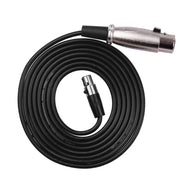 Xlrmini Caron Female To Mini Female Balancing Cable For 48V Sound Card Microphone Audio Cable, Length: 10m
