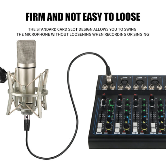 Xlrmini Caron Female To Mini Female Balancing Cable For 48V Sound Card Microphone Audio Cable, Length: 10m