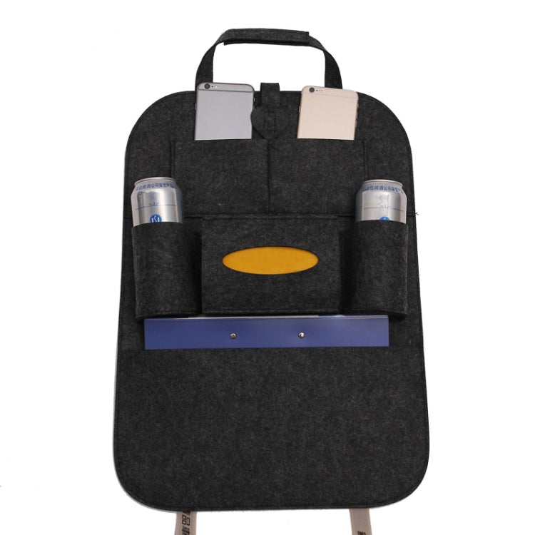 Car Multifunctional Seat Back Storage Hanging Bag, Size: 40x56cm(Dark Gray) - Stowing Tidying by PMC TechLife | Online Shopping South Africa | PMC TechLife | Buy Now Pay Later Mobicred