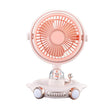 Household Cute Pet Fan USB Desktop Night Light Fan(Apricot) - free shipping - PMC TechLife - Order now!