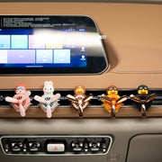 ICARER FAMILY AK-20 Car Pilot-Shaped Air-Conditioning Outlet Decorative Ornaments Aromatherapy(Yellow)