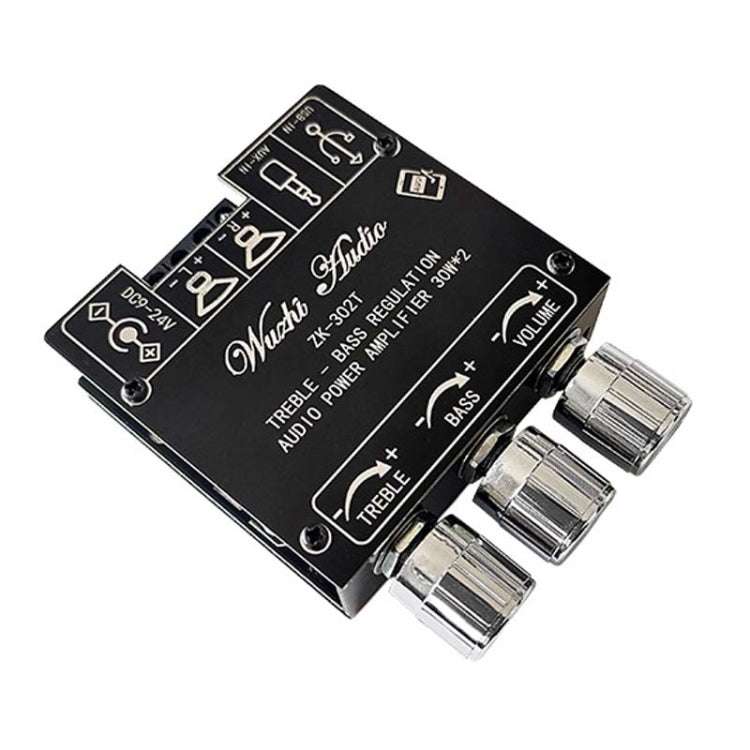 ZK-302T Mini Bluetooth 5.1 Receiving Audio Module With Power Amplifier Digital D Stereo Dual Channel - free shipping - PMC Jewellery - Order now!