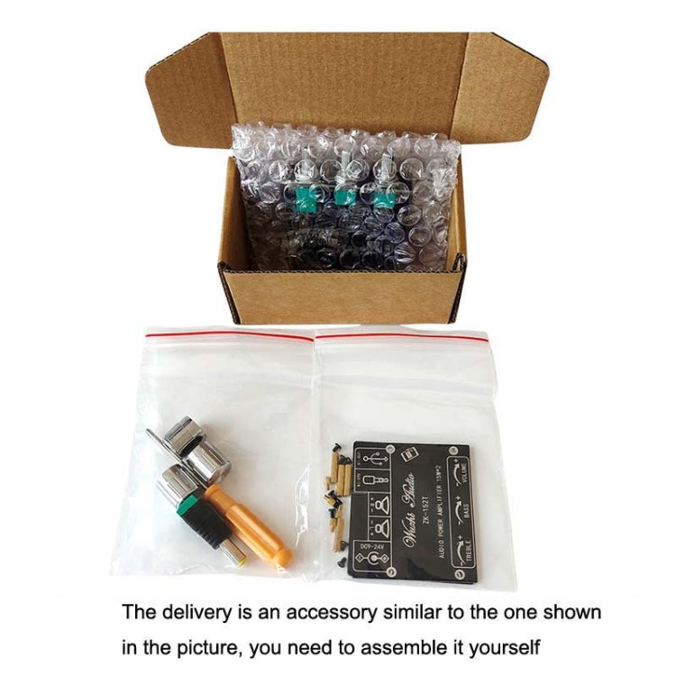 ZK-302T Mini Bluetooth 5.1 Receiving Audio Module With Power Amplifier Digital D Stereo Dual Channel - free shipping - PMC Jewellery - Order now!