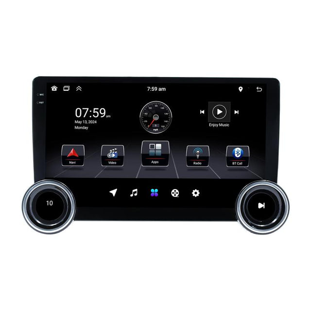 10.1 inch IPS Display + 2.5D Touch Screen Bluetooth FM Radio Car Navigation Machine, Memory: 2+64G