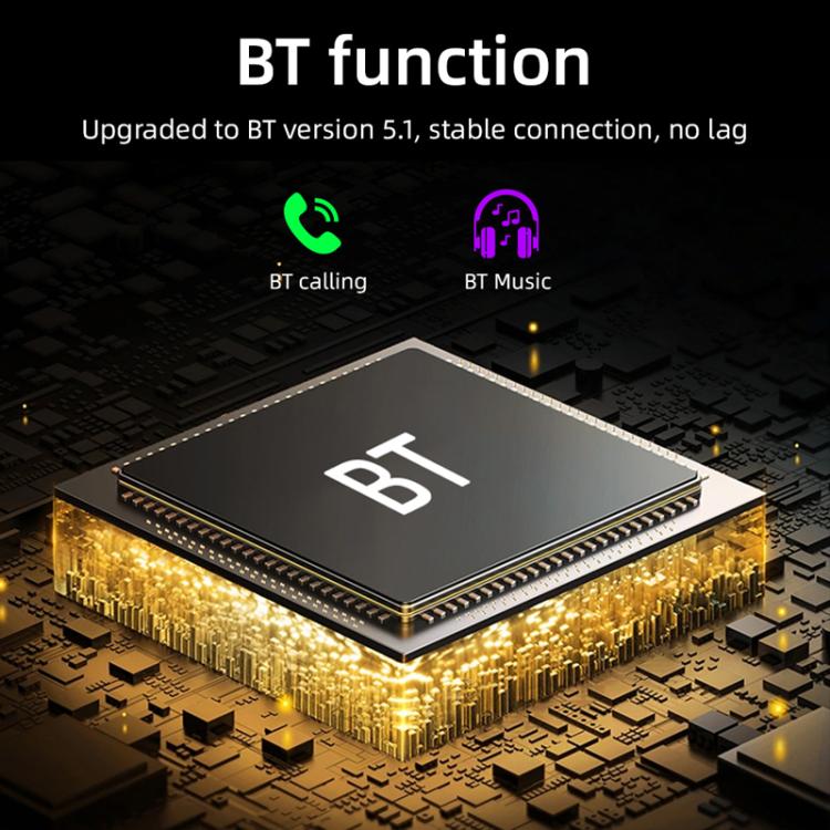 10.1 inch IPS Display + 2.5D Touch Screen Bluetooth FM Radio Car Navigation Machine, Memory: 2+64G