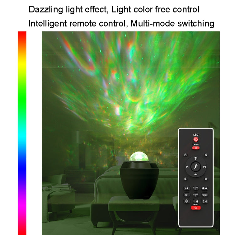 LED Projection Light Bluetooth Connection Remote Control Atmosphere Light RGB Music Night Light - Projection Lamp by PMc TechLife | Online Shopping South Africa | PMc TechLife | Buy Now Pay Later Mobicred
