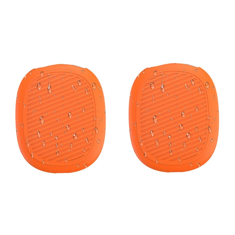 T2 For Apple AirPods Max 1pair Bluetooth Headset Anti-Fall Silicone Protective Case(Orange) - free shipping - PMC TechLife - Order now!