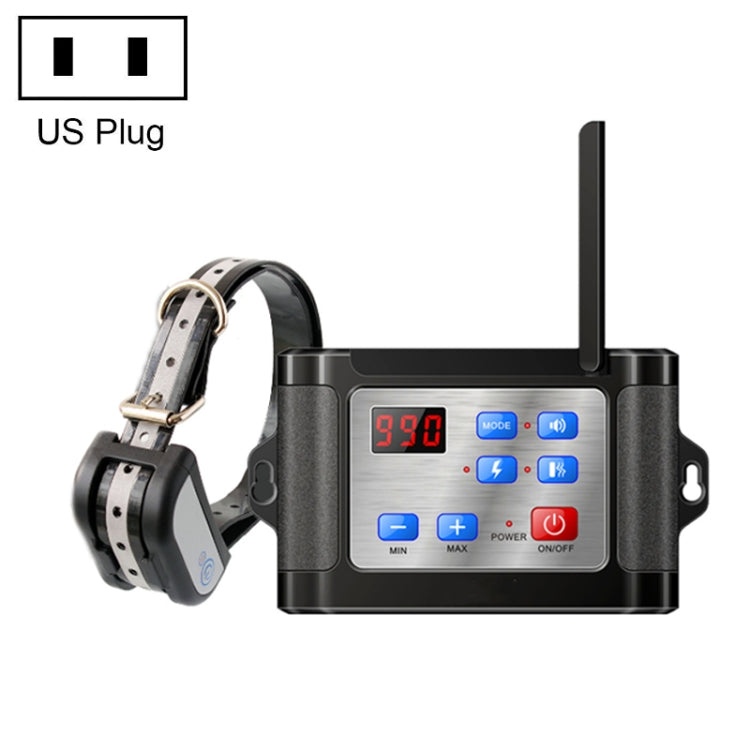 Outdoor Wireless Electronic Pet Fence Night Reflective Collar, Specification: One for One(US Plug) - Training Aids by PMC TechLife | Online Shopping South Africa | PMC TechLife | Buy Now Pay Later Mobicred