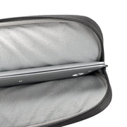 ND12 Lambskin Laptop Lightweight Water-resistant Sleeve Bag, Size: 14.1-15.4 inches(Gray with Bag)