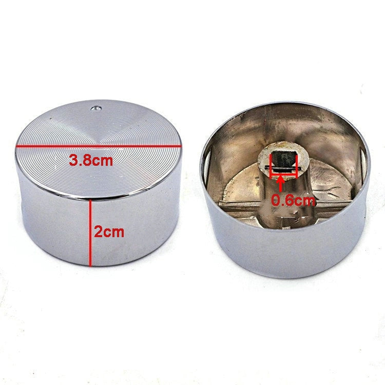 2pcs 6mm Gas Stove Knobs Universal Cooker Oven Hob Control Switch - Replacement Accessories by PMC TechLife | Online Shopping South Africa | PMC TechLife