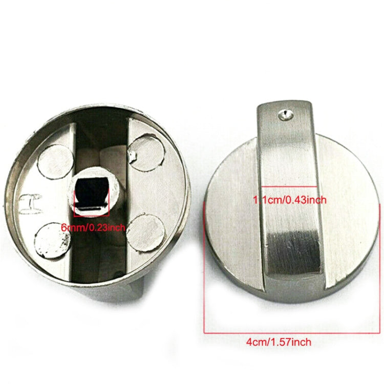 2pcs  6mm Cooker Hob Knobs Gas Stove Knobs Control Switch - Replacement Accessories by PMC TechLife | Online Shopping South Africa | PMC TechLife