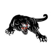 2pcs Colorful Black Panther Car Hood Door Reflective Sticker(Head Towards The Right) - Decorative Sticker by PMC TechLife | Online Shopping South Africa | PMC TechLife | Buy Now Pay Later Mobicred