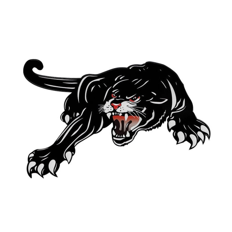 2pcs Colorful Black Panther Car Hood Door Reflective Sticker(Head Towards The Left) - Decorative Sticker by PMC TechLife | Online Shopping South Africa | PMC TechLife | Buy Now Pay Later Mobicred