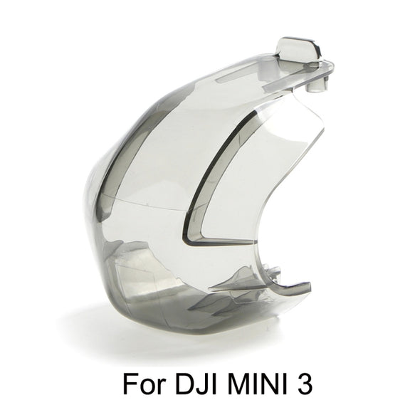 For DJI Mini 3 MN3-JTG-BK Lens Protective Cover Gimbal Camera Fixed Cover Drone Accessories(Transparent Grey)