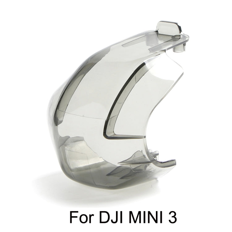 For DJI Mini 3 MN3-JTG-BK Lens Protective Cover Gimbal Camera Fixed Cover Drone Accessories(Transparent Grey)