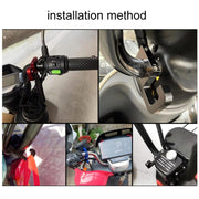 2pcs Motorcycle Type 69 Aluminum Alloy Multifunctional Helmet Hook(Black)