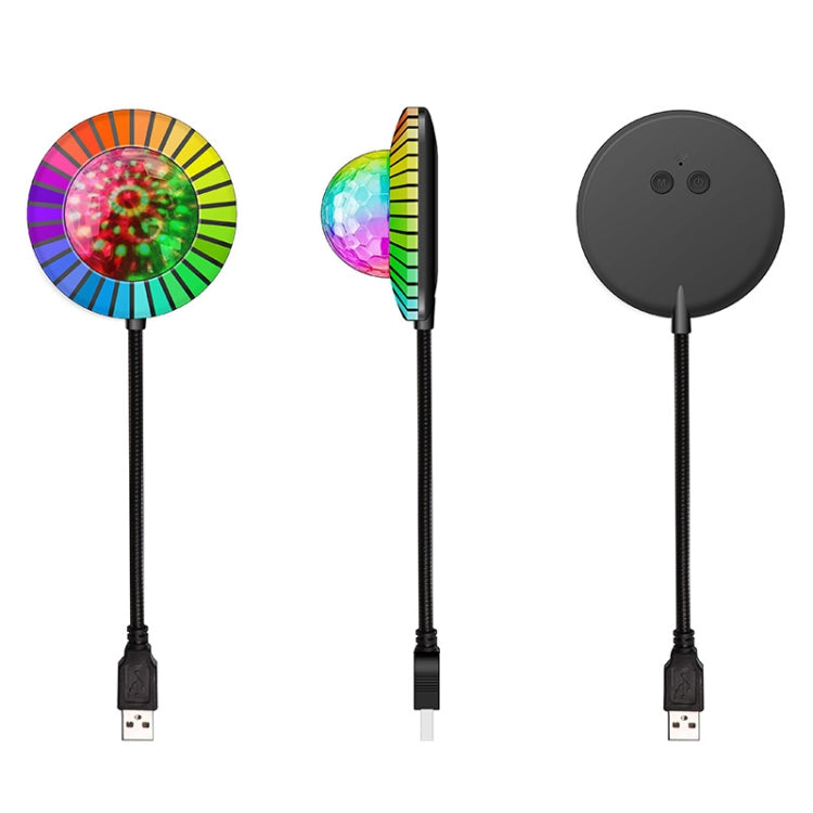 MS-201 USB Magic Ball Star Projection Light Vehicle Car Atmosphere Light Support APP Control(Round) - Stage Lighting by PMC TechLife | Online Shopping South Africa | PMC TechLife | Buy Now Pay Later Mobicred