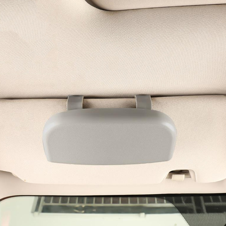 Multifunctional Car Glasses Box Car Sunshine Board Tickets Glasses Clamp(Grey) - Sunglasses & Glasses Clips by PMC TechLife | Online Shopping South Africa | PMC TechLife | Buy Now Pay Later Mobicred