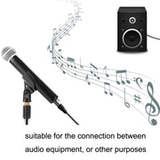 6.35mm Caron Female To XLR 2pin Balance Microphone Audio Cable Mixer Line, Size: 30m