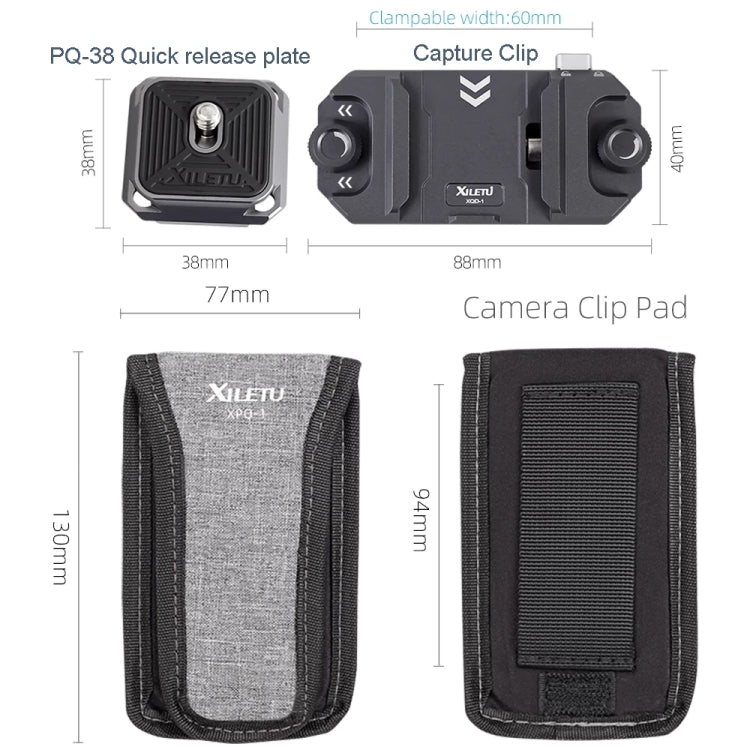 XILETU DSLR Camera Gimbal Arca Swiss Quick Release Plate Clamp,Spec: With Pad - free shipping - PMC Jewellery - Order now!