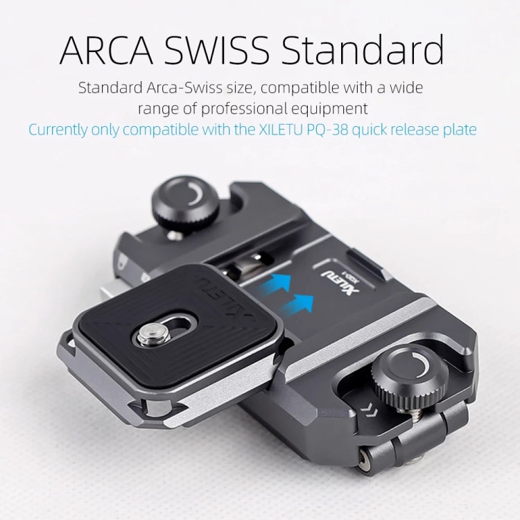 XILETU DSLR Camera Gimbal Arca Swiss Quick Release Plate Clamp,Spec: With Pad - free shipping - PMC Jewellery - Order now!