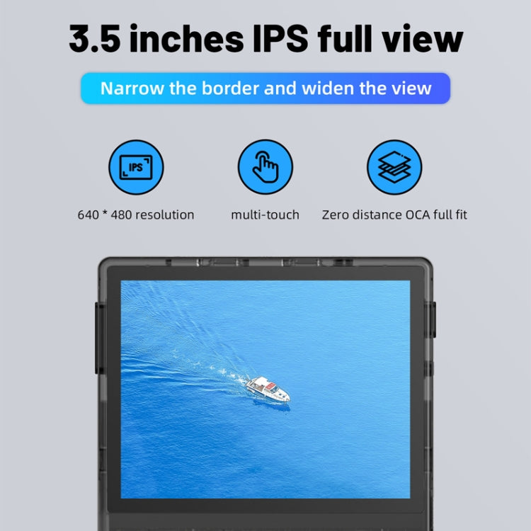 ANBERNIC RG353V  3.5 Inch Wireless Game Box Android 11 Linux OS Handheld Game Console 64G 15,000 games(Transparent Black) - free shipping - PMC Jewellery - Order now!