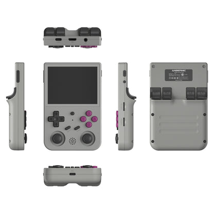 ANBERNIC RG353V  3.5 Inch Wireless Game Box Android 11 Linux OS Handheld Game Console 256G 35000 Games(Transparent Black) - free shipping - PMC Jewellery - Order now!