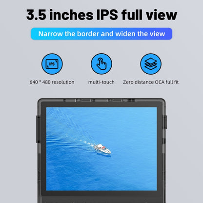 ANBERNIC RG353V  3.5 Inch Wireless Game Box Android 11 Linux OS Handheld Game Console 256G 35000 Games(Transparent Black) - free shipping - PMC Jewellery - Order now!