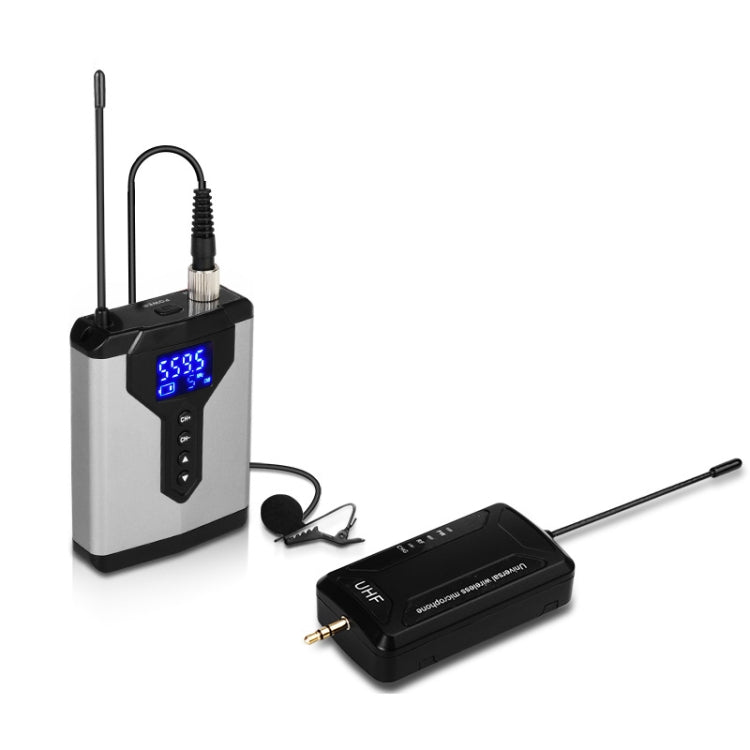 Q6 1 Drag 1 Wireless Lavalier USB Computer Recording Microphone Live Phone SLR Lavalier Microphone - Microphone by PMC TechLife | Online Shopping South Africa | PMC TechLife | Buy Now Pay Later Mobicred