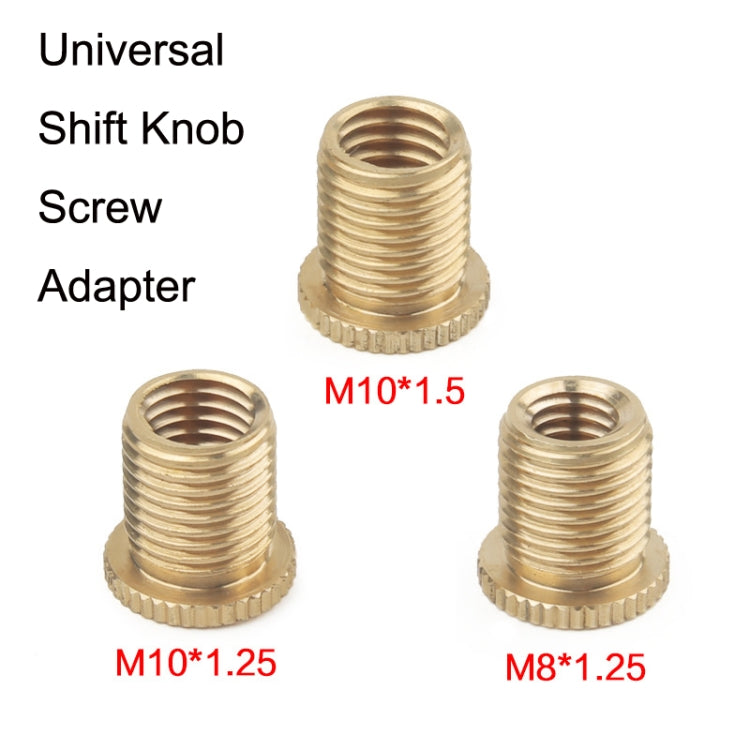10pcs Gear Shifter Adapter Gear Shifter Connector Nut, Style: A Model M8x1.25 - Shift Knob by PMC TechLife | Online Shopping South Africa | PMC TechLife | Buy Now Pay Later Mobicred