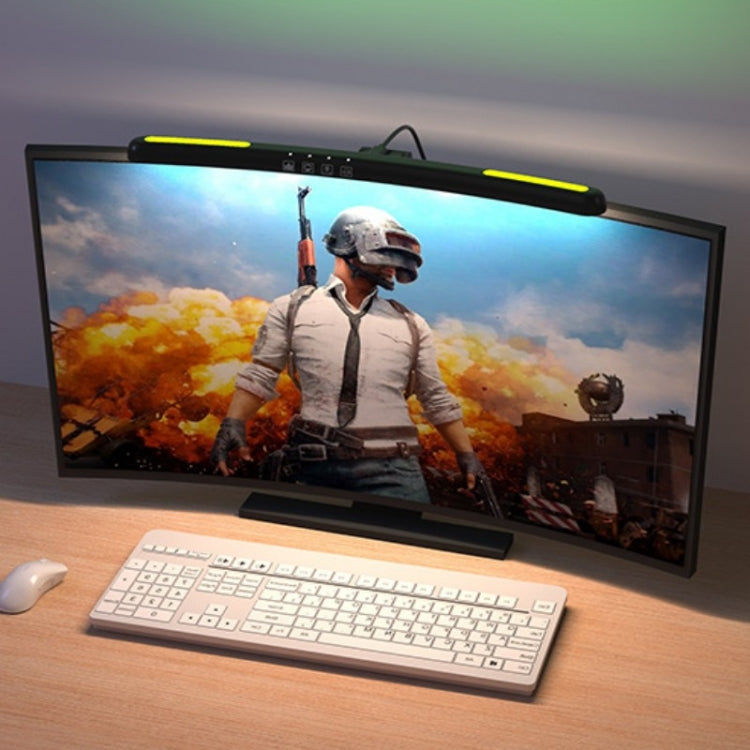 Laptop Curved Screen Hanging Lamp Computer Desk Light With RGB Backlight - Desk Lamps by PMc TechLife | Online Shopping South Africa | PMc TechLife | Buy Now Pay Later Mobicred