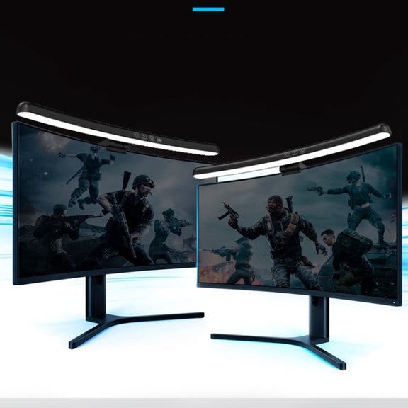 Laptop Curved Screen Hanging Lamp Computer Desk Light With RGB Backlight