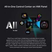 Sonoff NSPanel WiFi Smart Scene Switch Thermostat Temperature All-in-One Control Touch Screen, US Plug(Black)