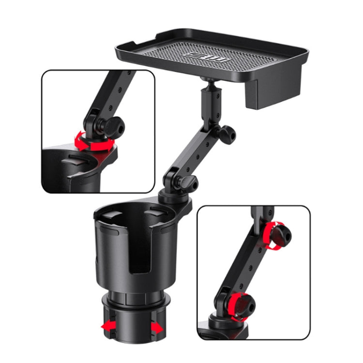 SHUNWEI 2pcs Car Multi-Function Cup Holder Plate Drink Rack - free shipping - PMC Jewellery - Order now!