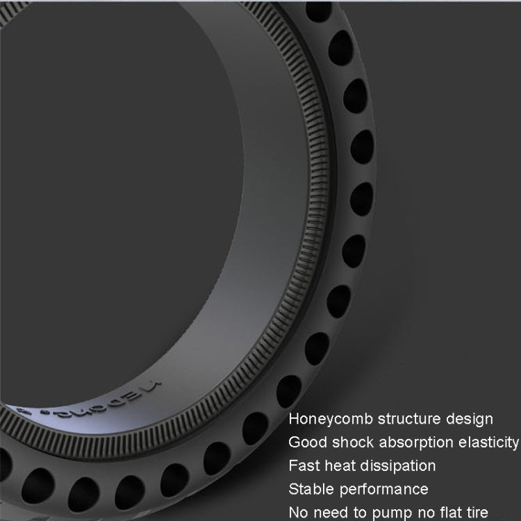 8 inch Electric Scooter Non-slip Honeycomb Outer Tire For Xiaomi M365/M365 Pro /1S/Pro2/Essential(Black) - Accessories & Parts by PMc TechLife | Online Shopping South Africa | PMc TechLife | Buy Now Pay Later Mobicred
