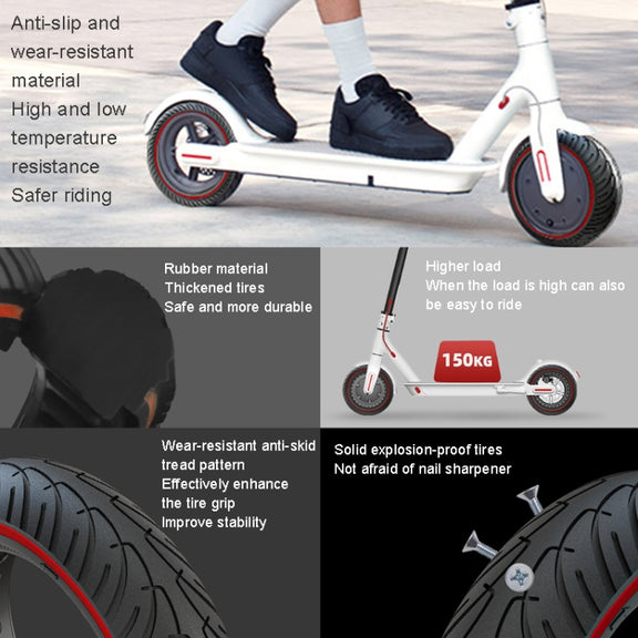 Electric Scooter 8.5 inch Honeycomb Solid Tire For Xiaomi M365/M365 Pro /1S/Pro2/Essential(Yellow)