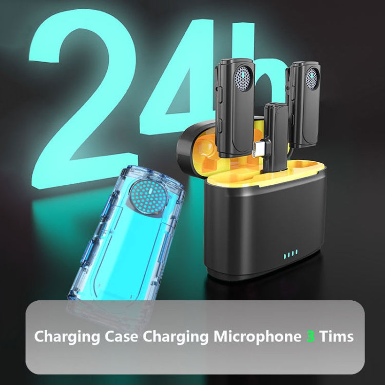 J20 One-two Wireless Lavalier Microphone Audio Video Recording ,Spec: 8 Pin Interface - Microphone by PMC TechLife | Online Shopping South Africa | PMC TechLife