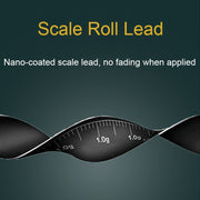 2pcs Outdoor Fishing Anti-tangle Spotted Invisible Line Set with Scale, Size: 3.6m(3.0)