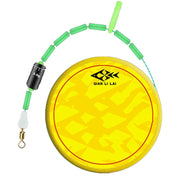 2pcs Outdoor Fishing Anti-tangle Spotted Invisible Line Set with Scale, Size: 4.5m(5.0)