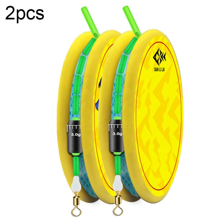 2pcs Outdoor Fishing Anti-tangle Spotted Invisible Line Set with Scale, Size: 5.4m(4.0) - Fishing Lines & Ropes by PMC TechLife | Online Shopping South Africa | PMC TechLife | Buy Now Pay Later Mobicred