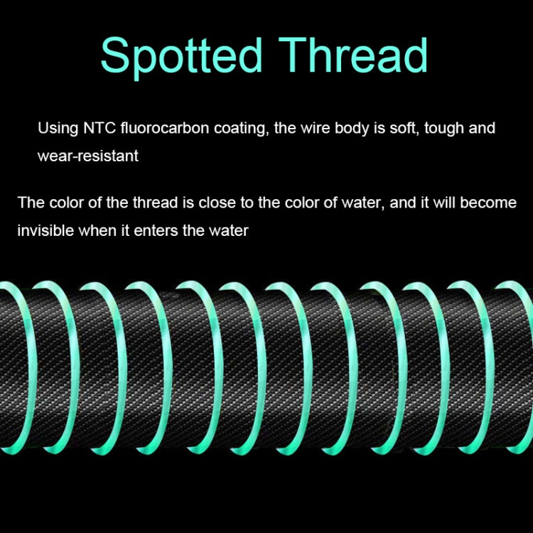 2pcs Outdoor Fishing Anti-tangle Spotted Invisible Line Set with Scale, Size: 5.4m(2.0) - Fishing Lines & Ropes by PMC TechLife | Online Shopping South Africa | PMC TechLife | Buy Now Pay Later Mobicred