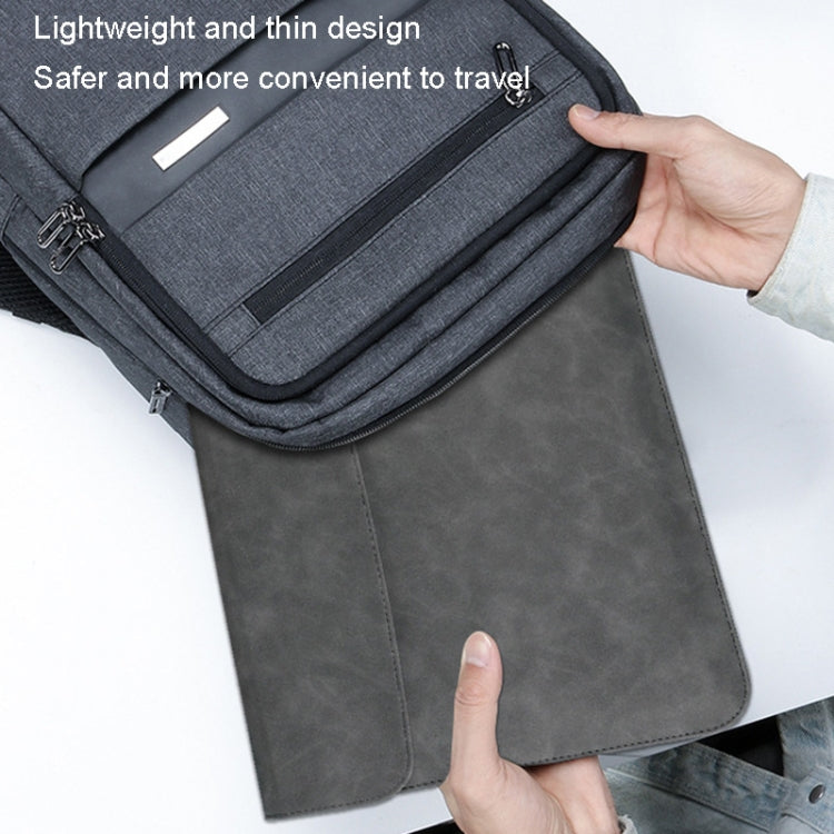 A20 Laptop Bag Magnetic Suction Slim Tablet Case Inner Bag, Size: 15.4/16 inch(Royal Blue)