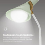 Base Removable Diamond Desk Lamp USB Charging 3-speed Color Temperature Night Light(301-4 Blue)