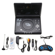 8.5 Inch LCD Screen Portable EVD Multimedia Player Play-watching Machine(UK Plug)