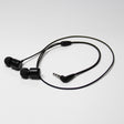 For Meta Quest 2 VR Glasses Ear-in Headset 3.5 Elbow Aluminum Earphones(Black) - VR Accessories by PMC TechLife | Online Shopping South Africa | PMC TechLife | Buy Now Pay Later Mobicred