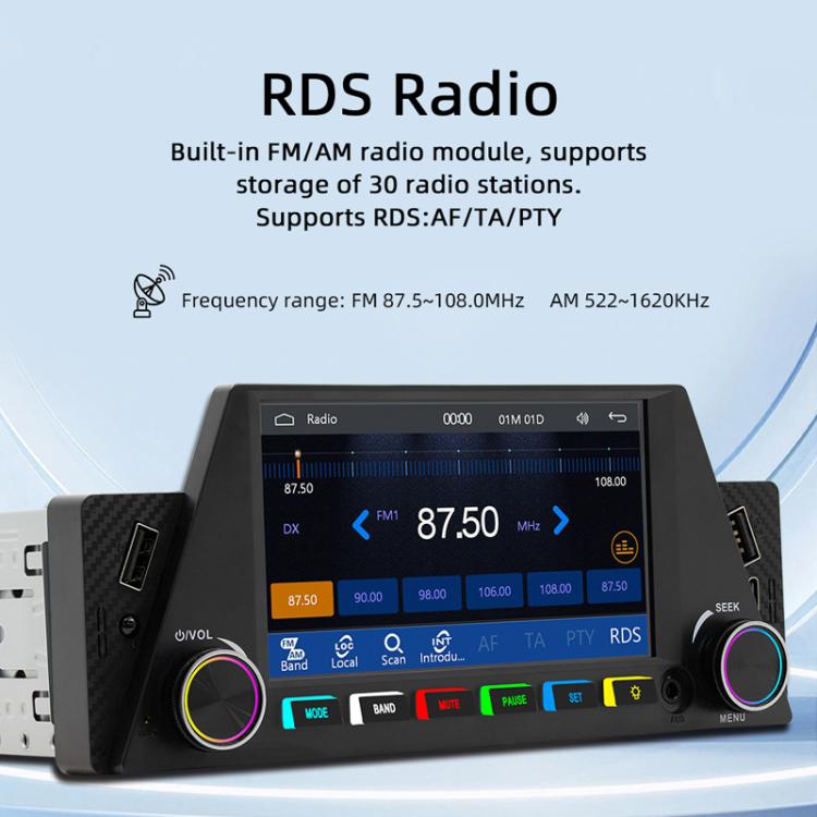 4.7 inch AUTO/CarPlay Navigation Bluetooth FM Radio Car MP5 Marquee(161W) - Car MP3 & MP4 & MP5 by PMC Jewellery | Online Shopping South Africa | PMC Jewellery | Buy Now Pay Later Mobicred