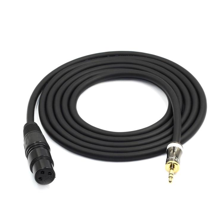 3.5mm To Caron Female Sound Card Microphone Audio Cable, Length: 15m - Microphone Audio Cable & Connector by PMC TechLife | Online Shopping South Africa | PMC TechLife | Buy Now Pay Later Mobicred